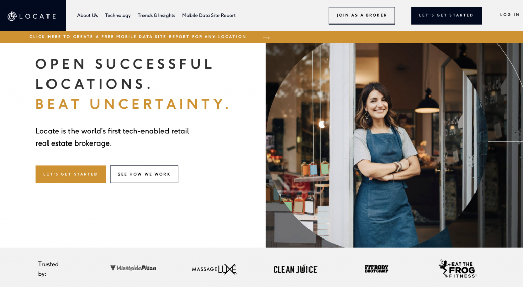 Locate Website Rebrand